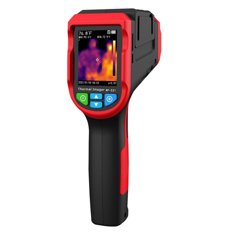 Nf 521 Thermal Imaging Camera - กล้องถ่ายภาพความร้อนแบบพกพา รุ่น New Shown-NF-521 กล้องอินฟราเรดพร้อมจอแสดงผลดิจิตอล เครื่องตรวจจับความร้อนแบบมือถือ