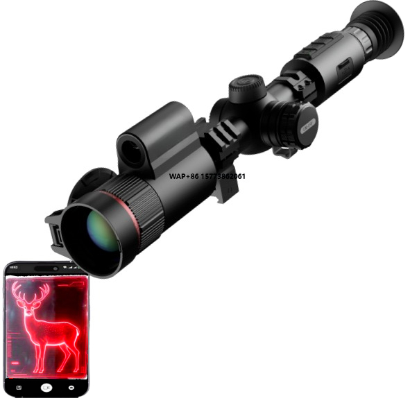Thermal Scope Night Vision Monocular - กล้องเล็งติดปืน GM06-50LRF แบบยุทธวิธี กันน้ำ แบตเตอรี่ใช้งานได้ 5