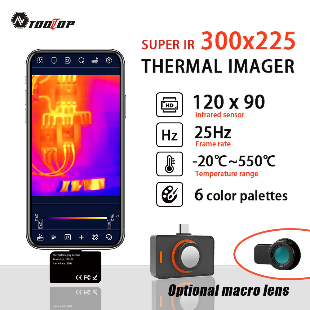กล้องถ่ายภาพความร้อน TOOLTOP T - Thermal Imager Pcb Repair บทวิจารณ์และราคา