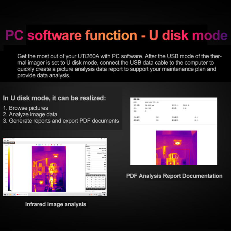 กล้องถ่ายภาพความร้อน UNI-T UTI - Nf 521 Thermal Imaging Camera บทวิจารณ์และราคา