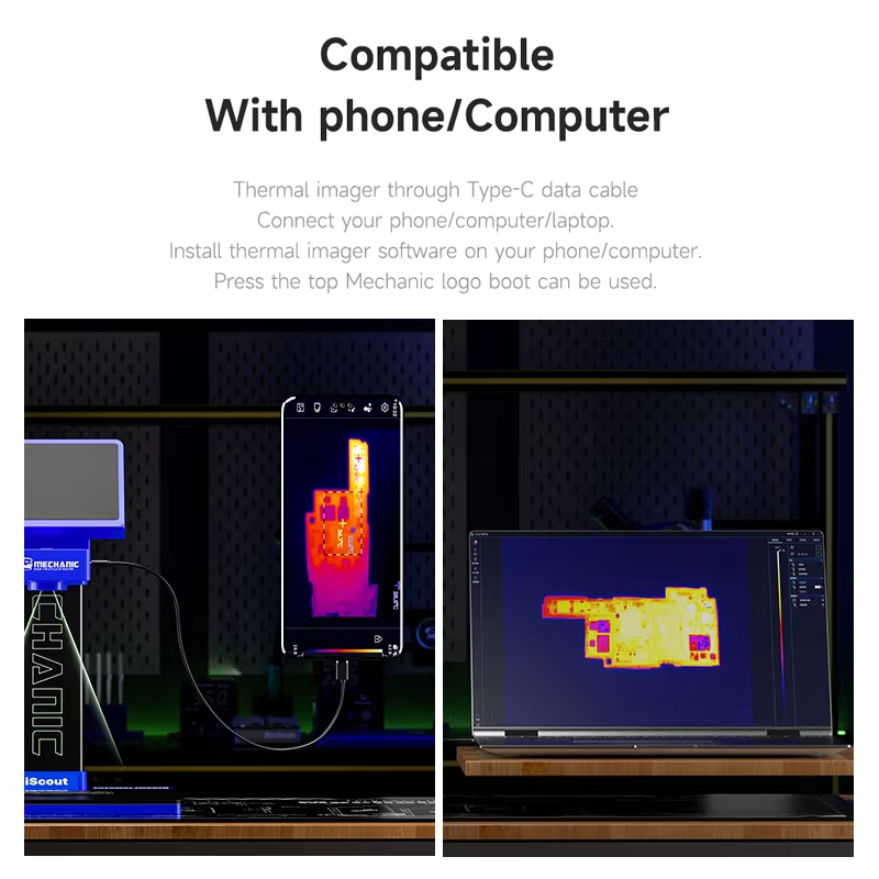 กล้องถ่ายภาพความร้อน Mechanic  - Thermal Imaging Camera 256X192 บทวิจารณ์และราคา