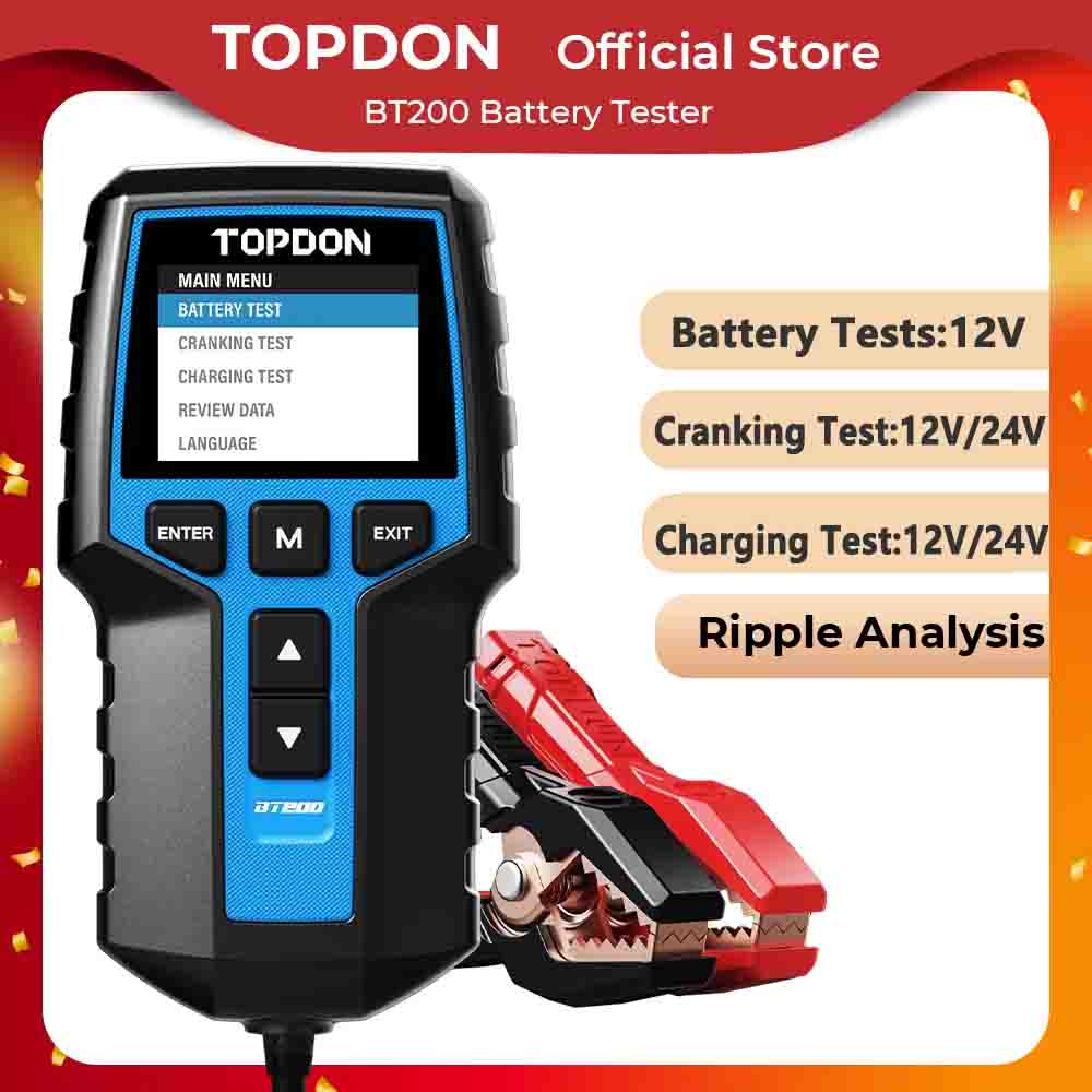 TOPDON BT200 เครื่องทดสอบแบตเต - Topdon Tc001 Thermal Camera บทวิจารณ์และราคา