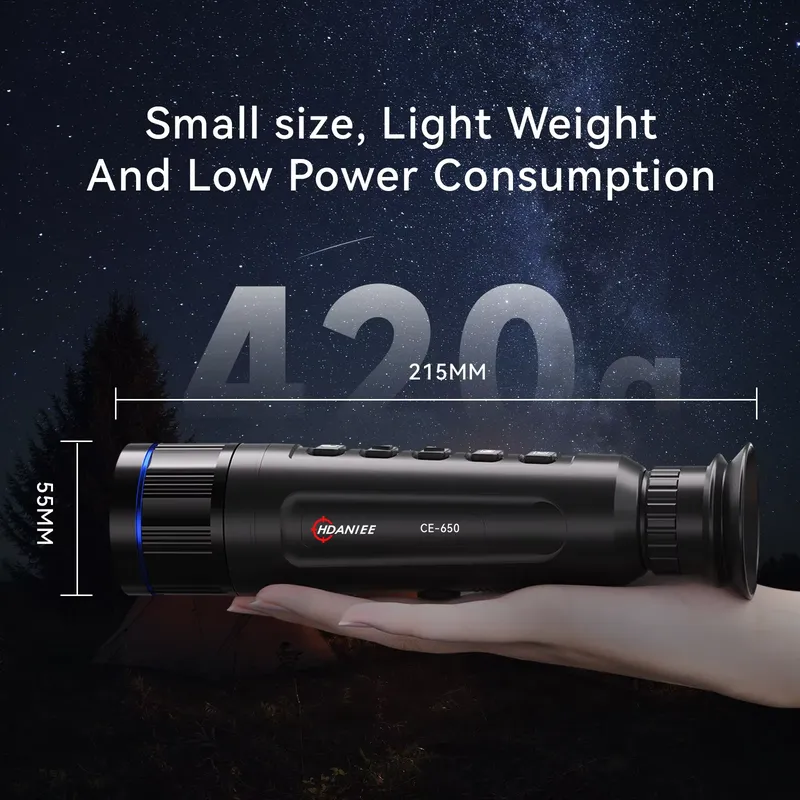 กล้องขนาดเล็ก CE-6 640*512 กล้ - Thermal Scope Night Vision Monocular บทวิจารณ์และราคา