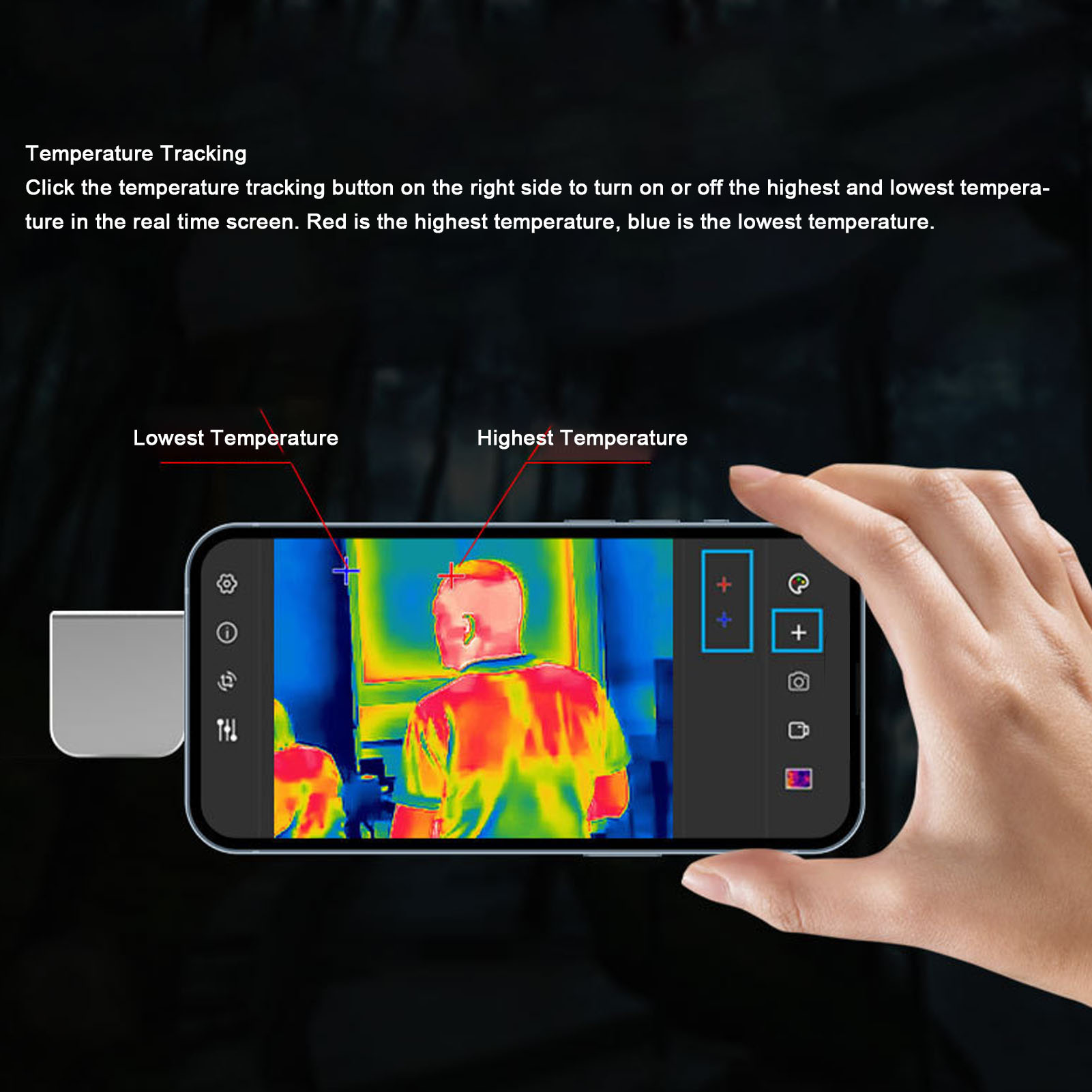 กล้องถ่ายภาพความร้อน ความละเอี - Thermal Imaging Camera 256X192 บทวิจารณ์และราคา