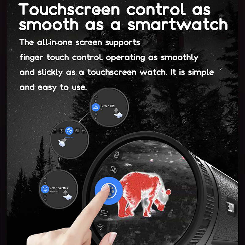 กล้องเล็งภาพความร้อนสำหรับปืนไ - Hunting Thermal Imaging Scope บทวิจารณ์และราคา