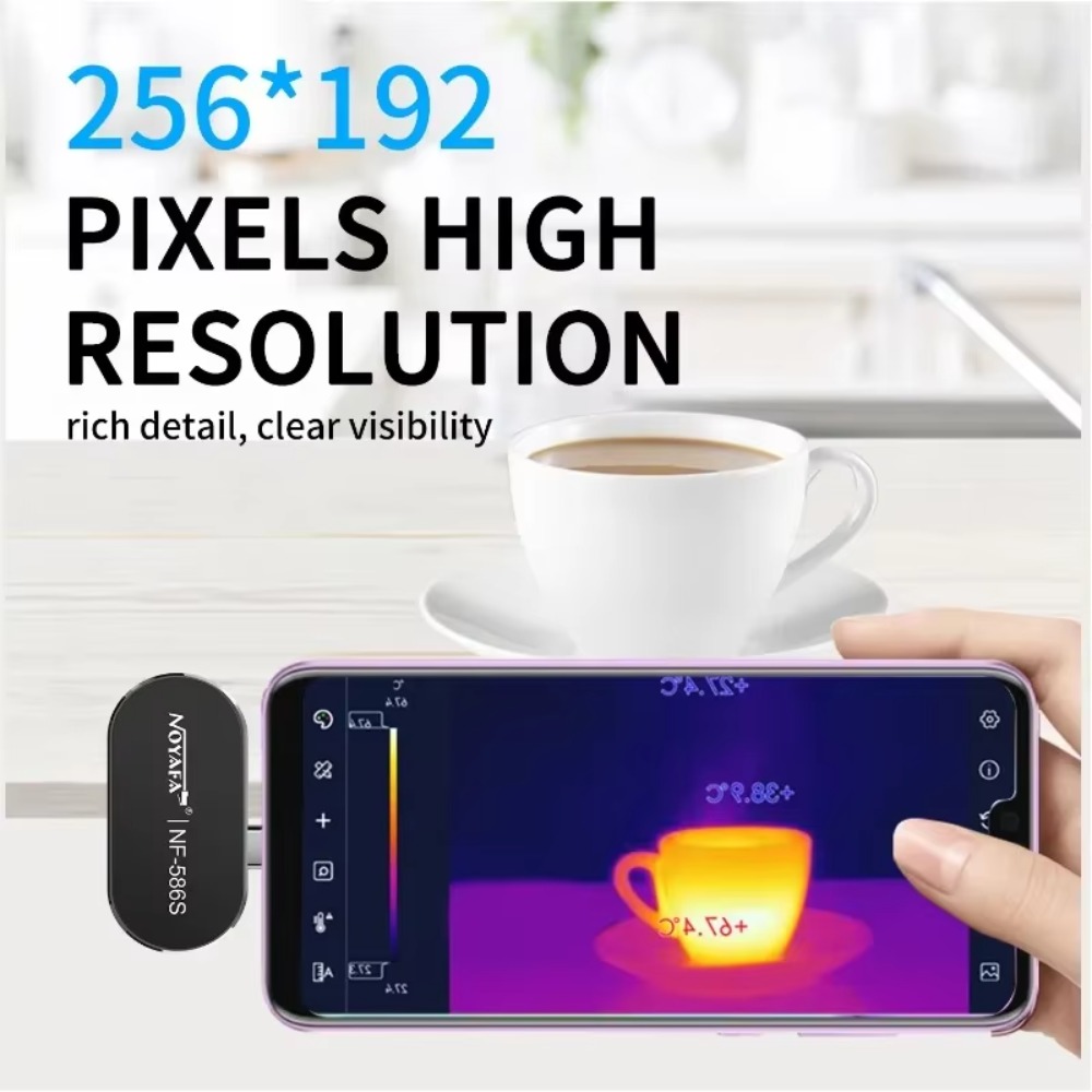 กล้องถ่ายภาพความร้อนขนาดเล็ก N - Thermal Imaging Camera 256X192 บทวิจารณ์และราคา