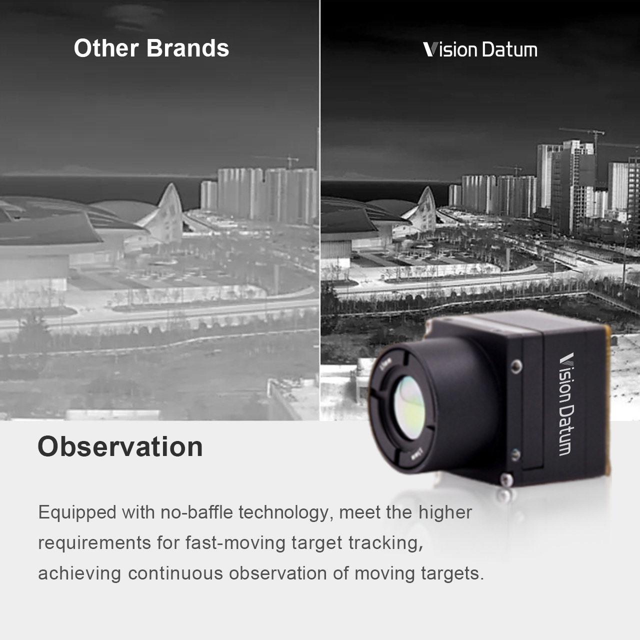 โมดูลถ่ายภาพความร้อนแบบไม่ใช้ร - Thermal Imager Drone Gimbal บทวิจารณ์และราคา