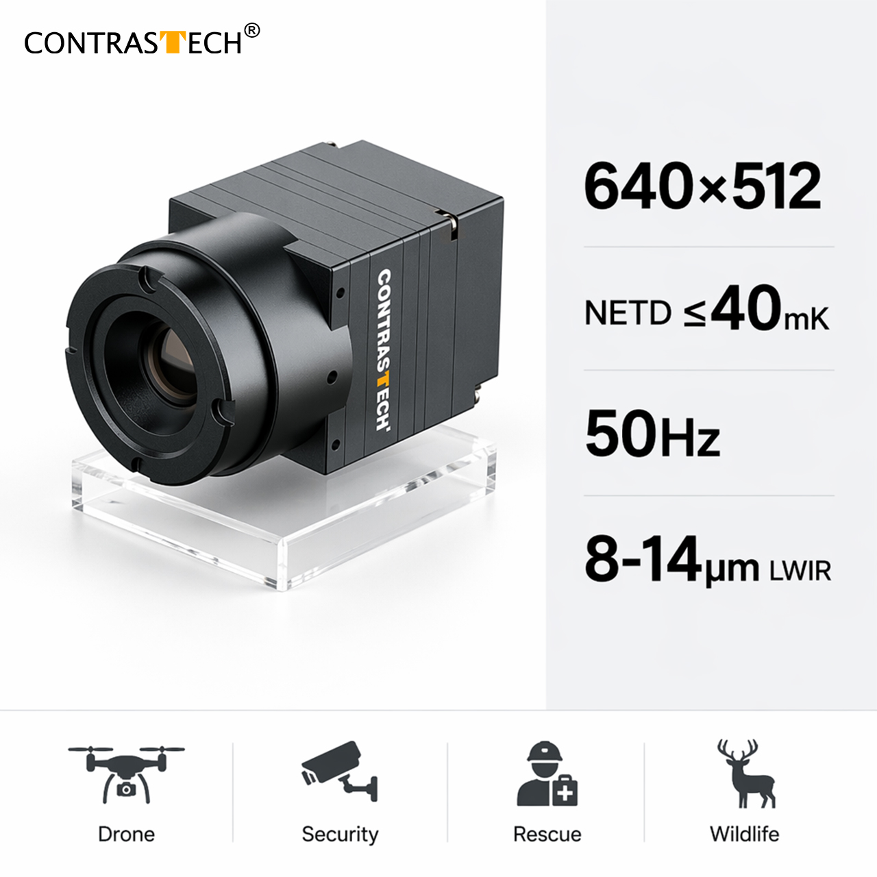 โมดูลกล้องถ่ายภาพความร้อน 640x - Thermal Module 640X512 Core บทวิจารณ์และราคา