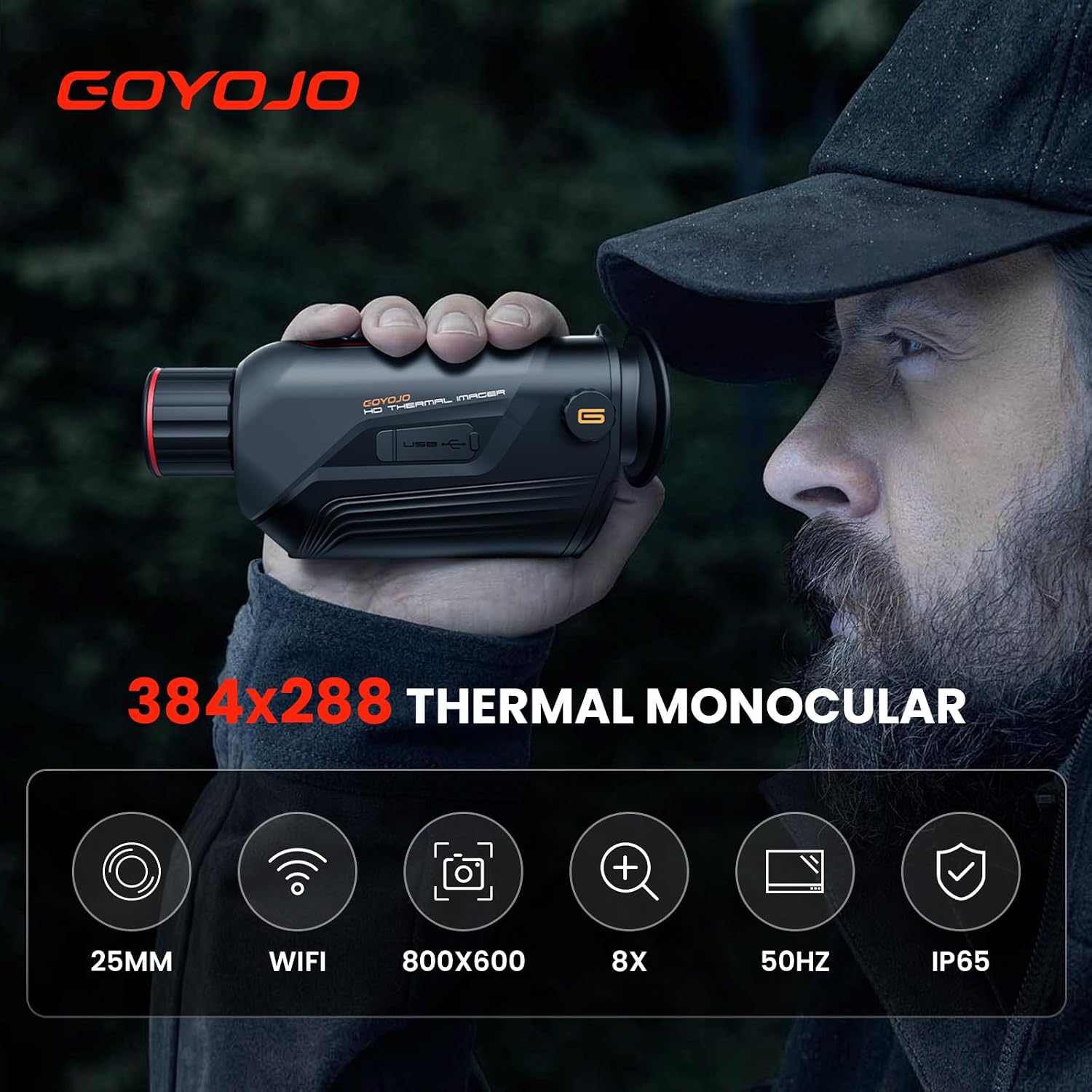 GOYOJO G325 G315 กล้องมองภาพคว - Thermal Scope Night Vision Monocular บทวิจารณ์และราคา
