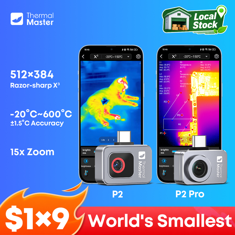 กล้องถ่ายภาพความร้อน P2//P2Pro - Infiray P2 Pro Macro Lens บทวิจารณ์และราคา